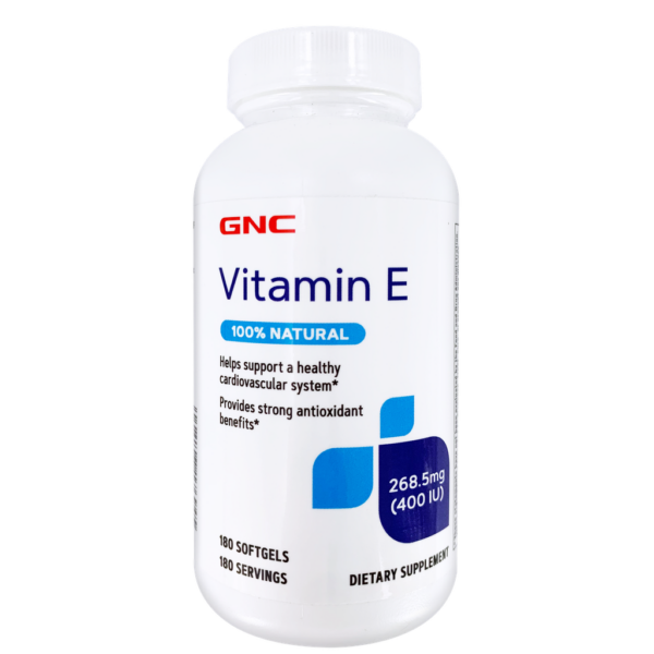 GNC Vitamin E 400 IU 180 Softgels