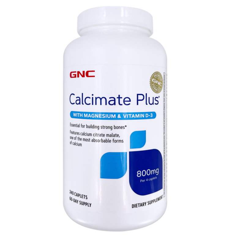 Calcimate Plus® Magnesium & Vitamin D3 800mg 240 Caplets