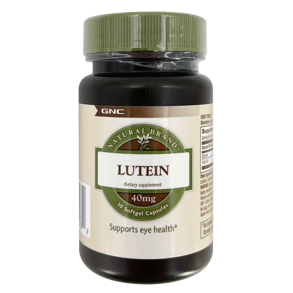 Natural Brand™ Lutein 40mg 30 Softgels