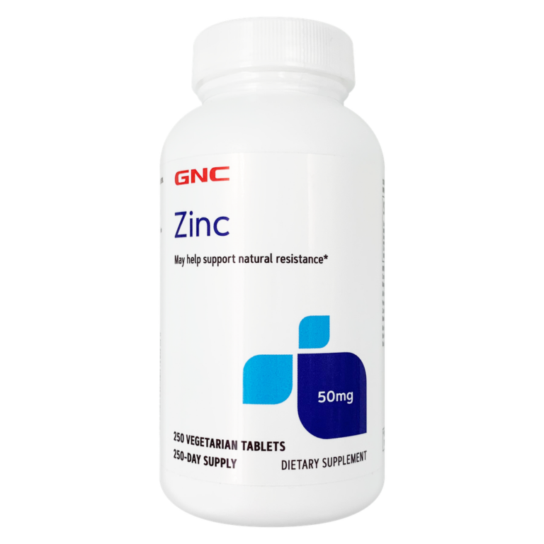 Zinc 50mg 250 Vegetarian Tablets