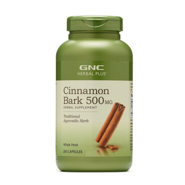 Herbal Plus® Cinnamon Bark 500 mg 200 capsules