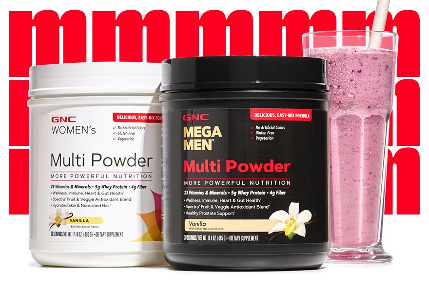 VANILLA BERRY MULTIVITAMIN SMOOTHIE RECIPE