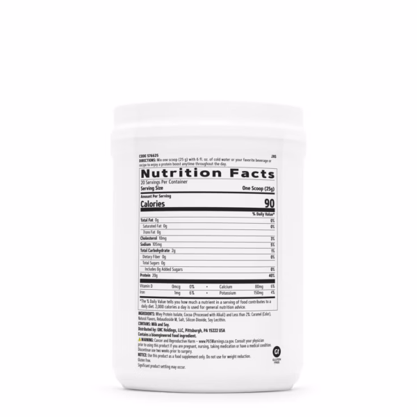 Total Lean® Zero Sugar Protein Rich Chocolate Flavor 480g - Image 2